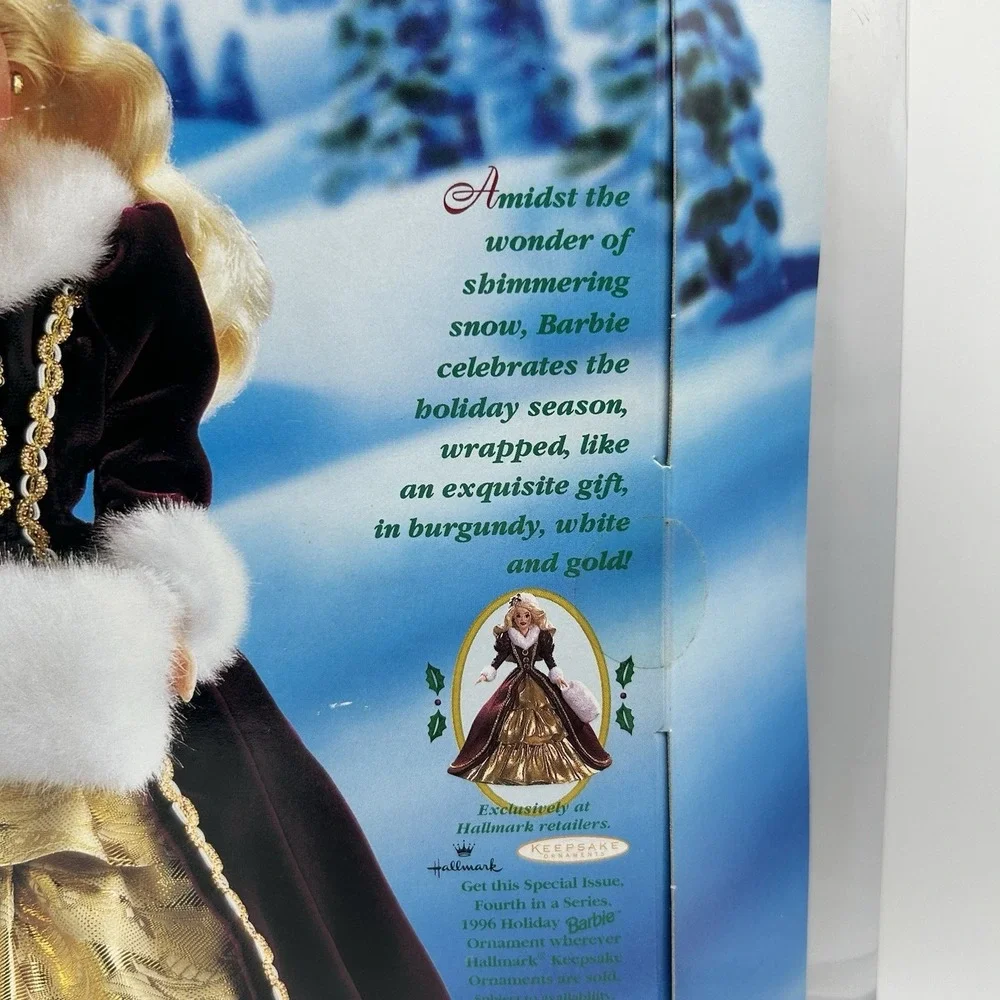 Vintage 1996 BARBIE Happy Holidays Special Edition #15646 New In Box